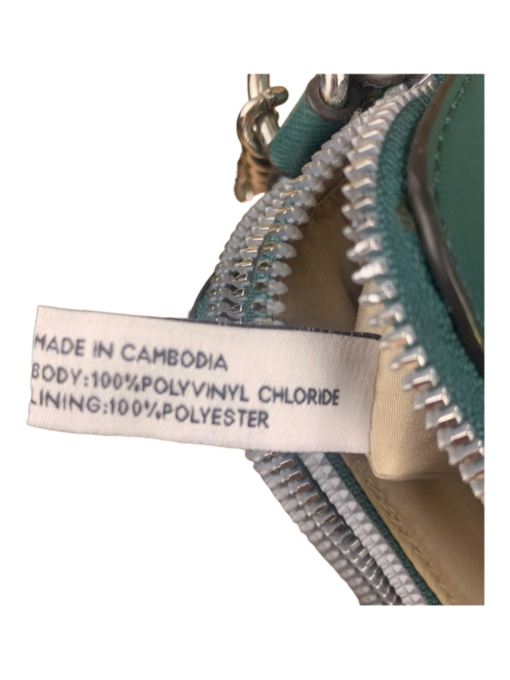 Nine West Teal‎ Crossbody Bag with Tassel - Picture 6 of 10
